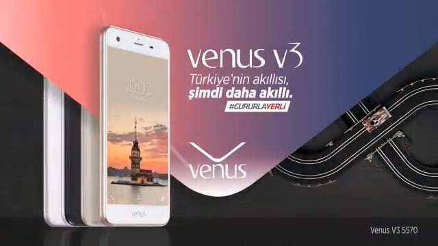 deVine Voices Native Turkish Male Voiceover Vestel Venus V3 Smartphone Commercial