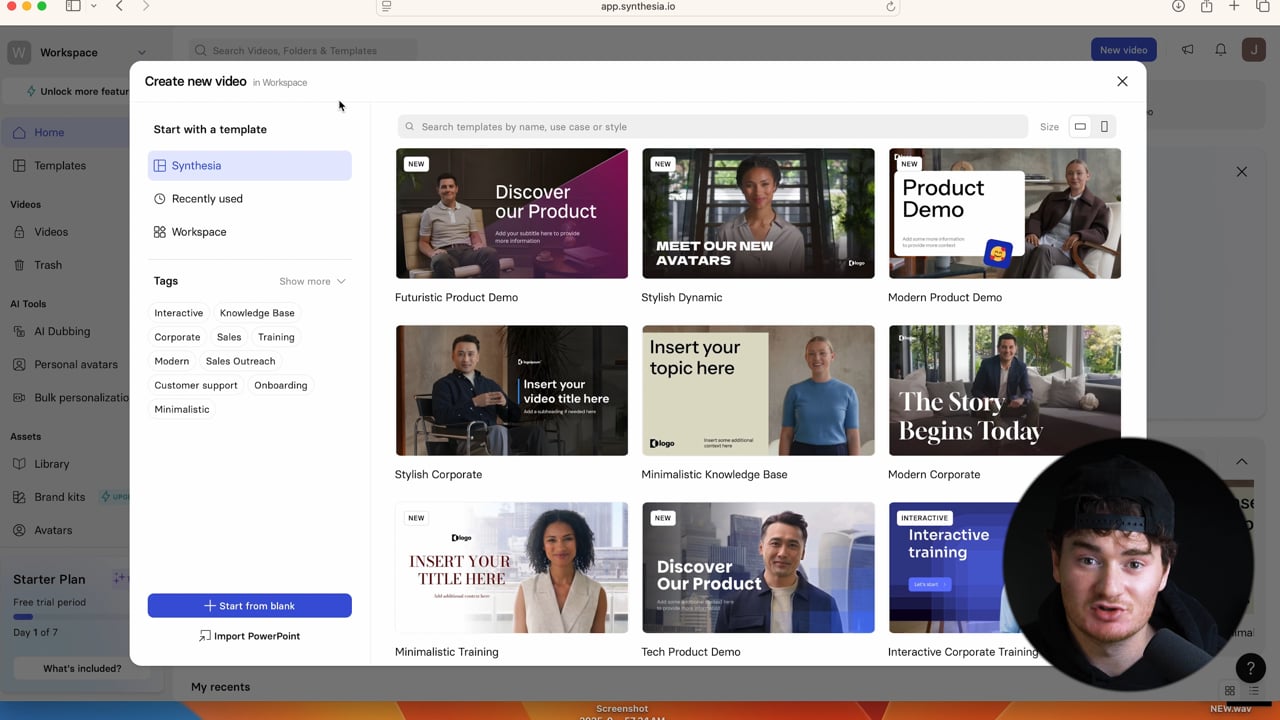 AI Avatar Videos - (Synthesia)
