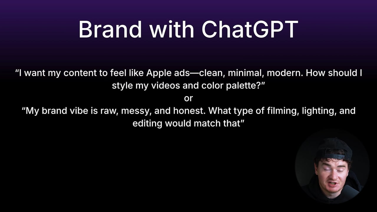 Branding with ChatGPT