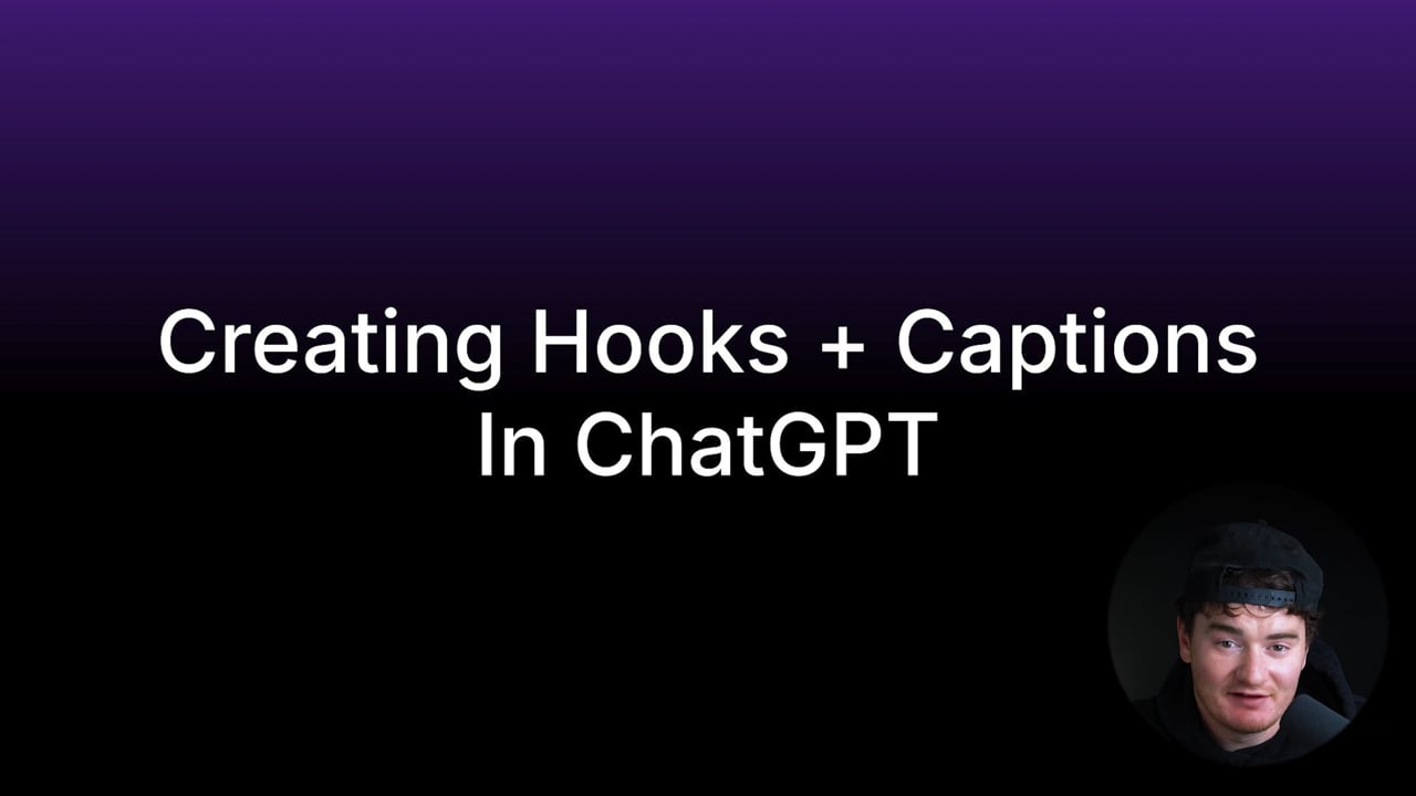 Hooks, Captions, Hashtags