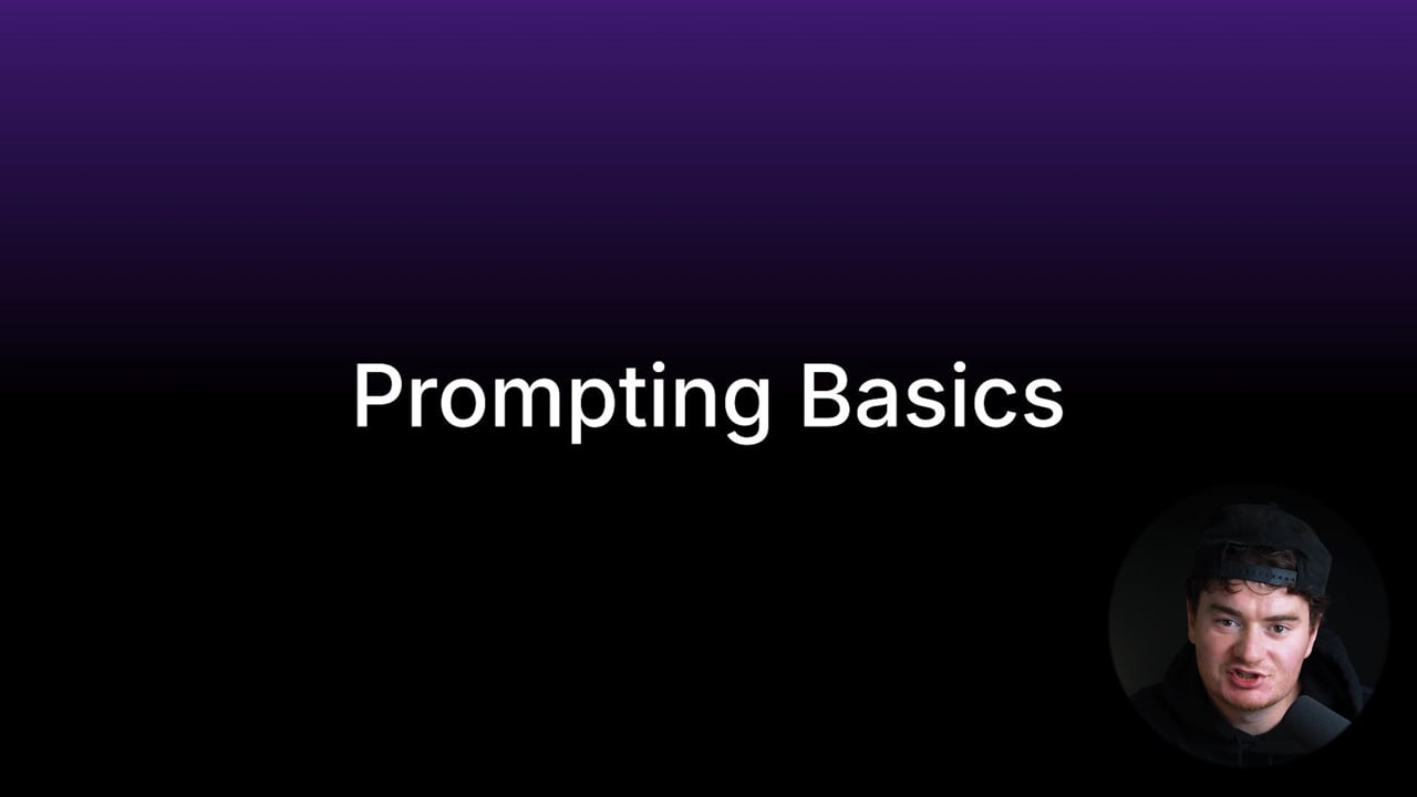 Prompting Basics