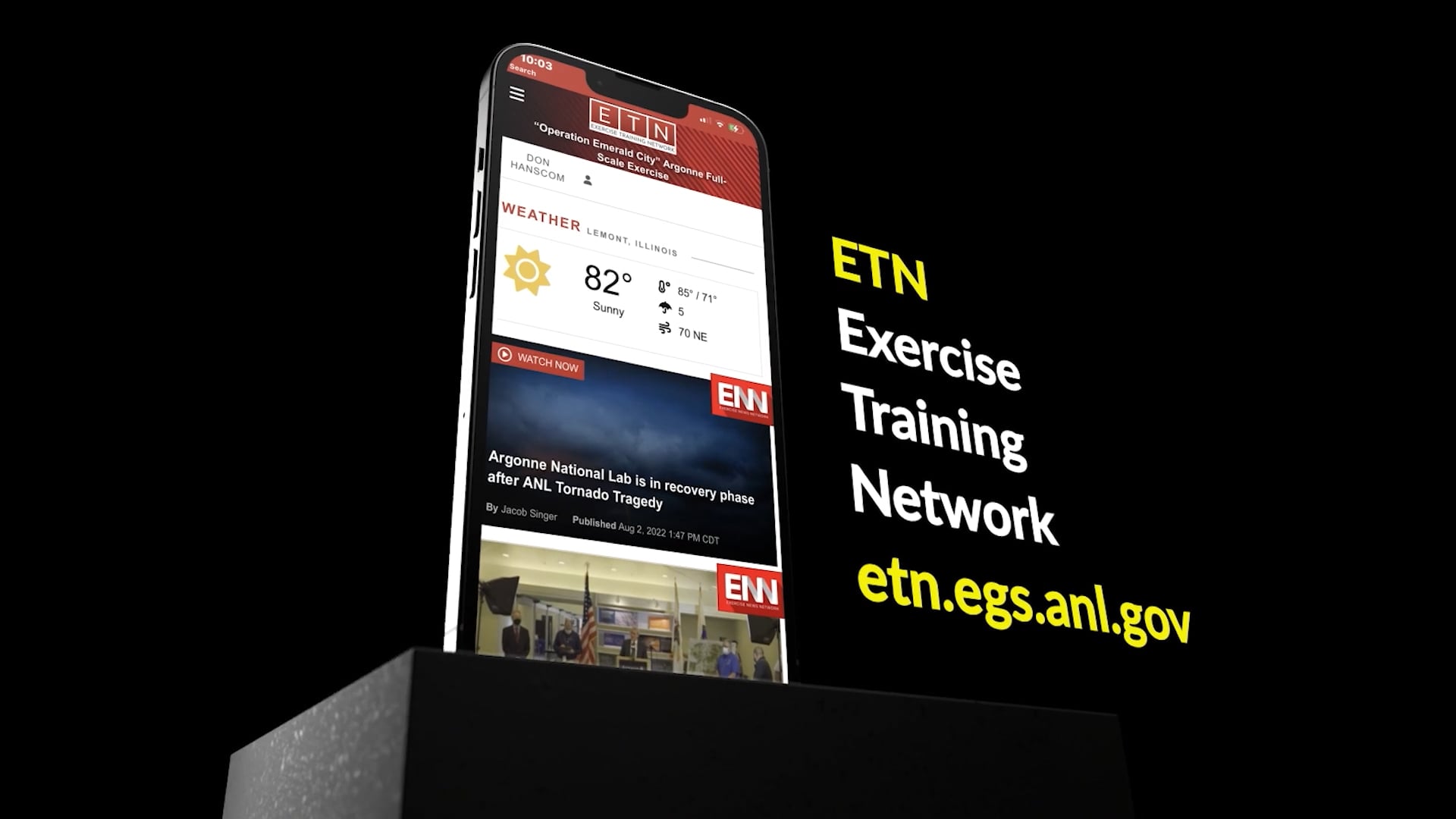 Exercise Training Network (ETN) Commercial