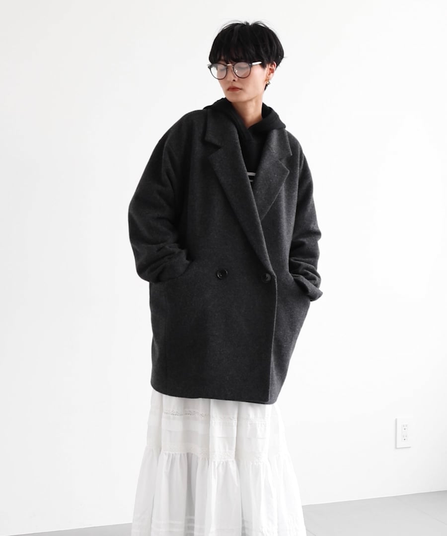 BARNYARDDTORM バンヤードストーム ショートダウン ブラックMサイズ BARNYARDDTORM バンヤードストーム ショートダウン ブラックMサイズ