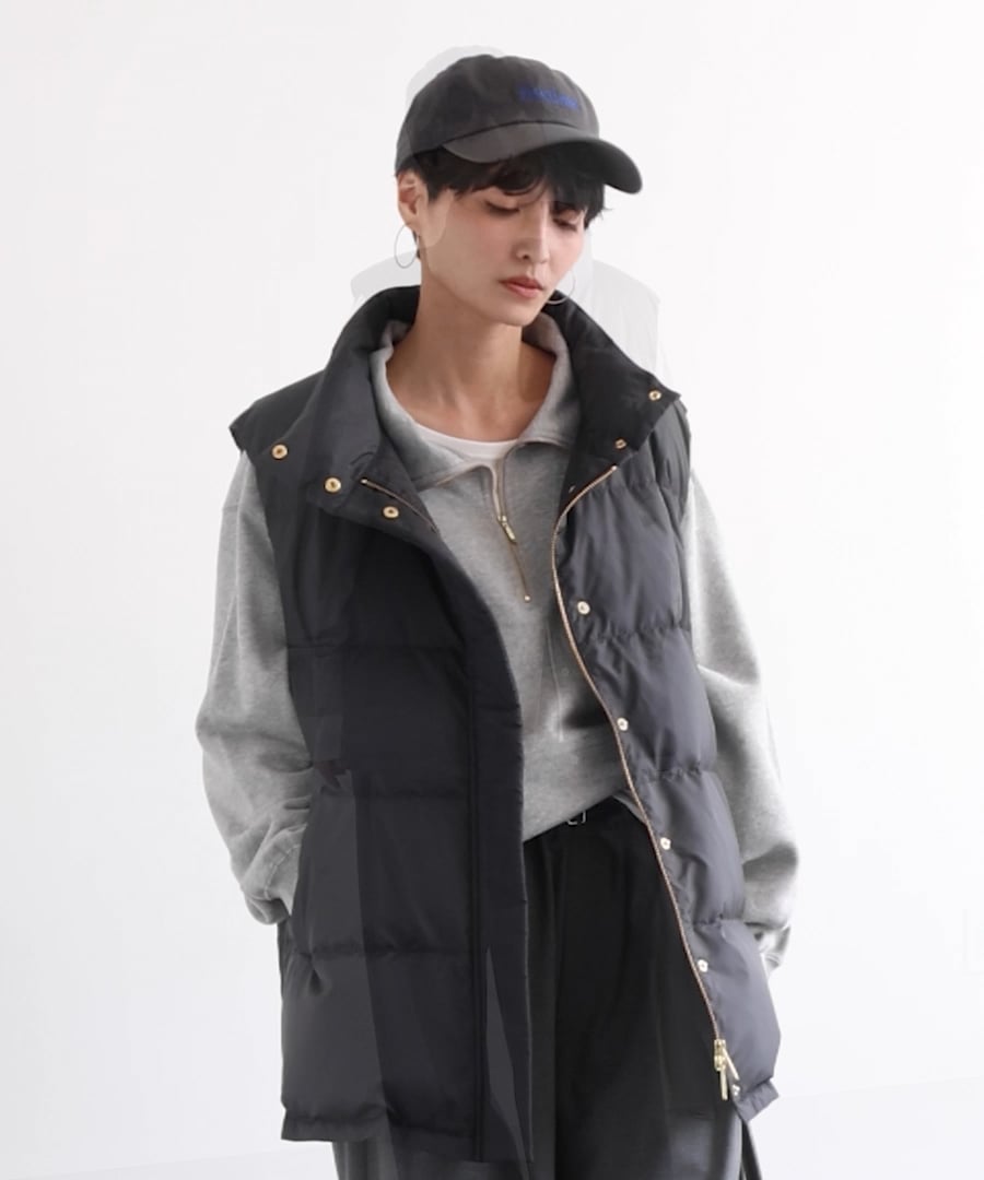 サイドZIPダウンベスト＜撥水＞ | [公式]バンヤードストーム