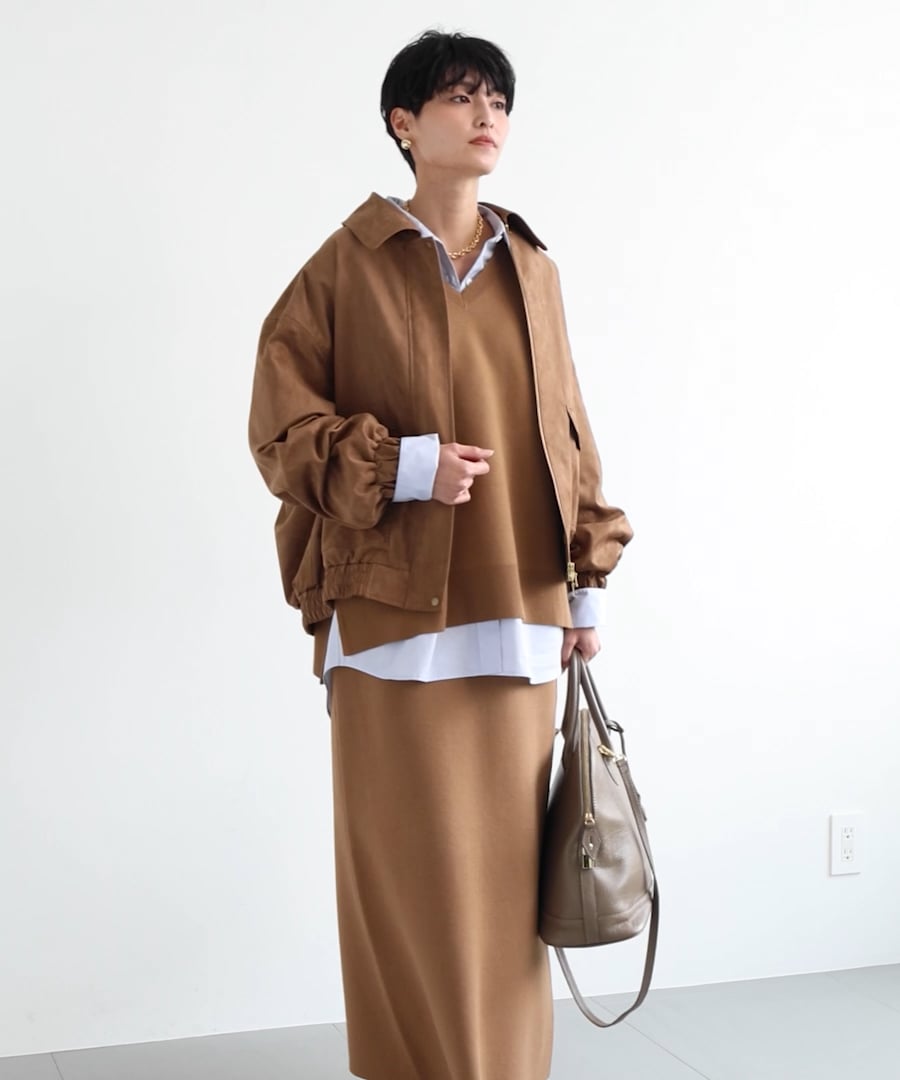 フェイクスエードブルゾン | [公式]バンヤードストーム（BARNYARDSTORM