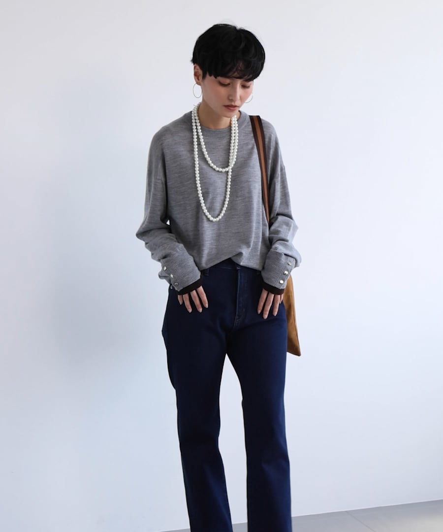 i.style closet」紹介アイテム】裏起毛スリムデニム【WEB限定サイズL