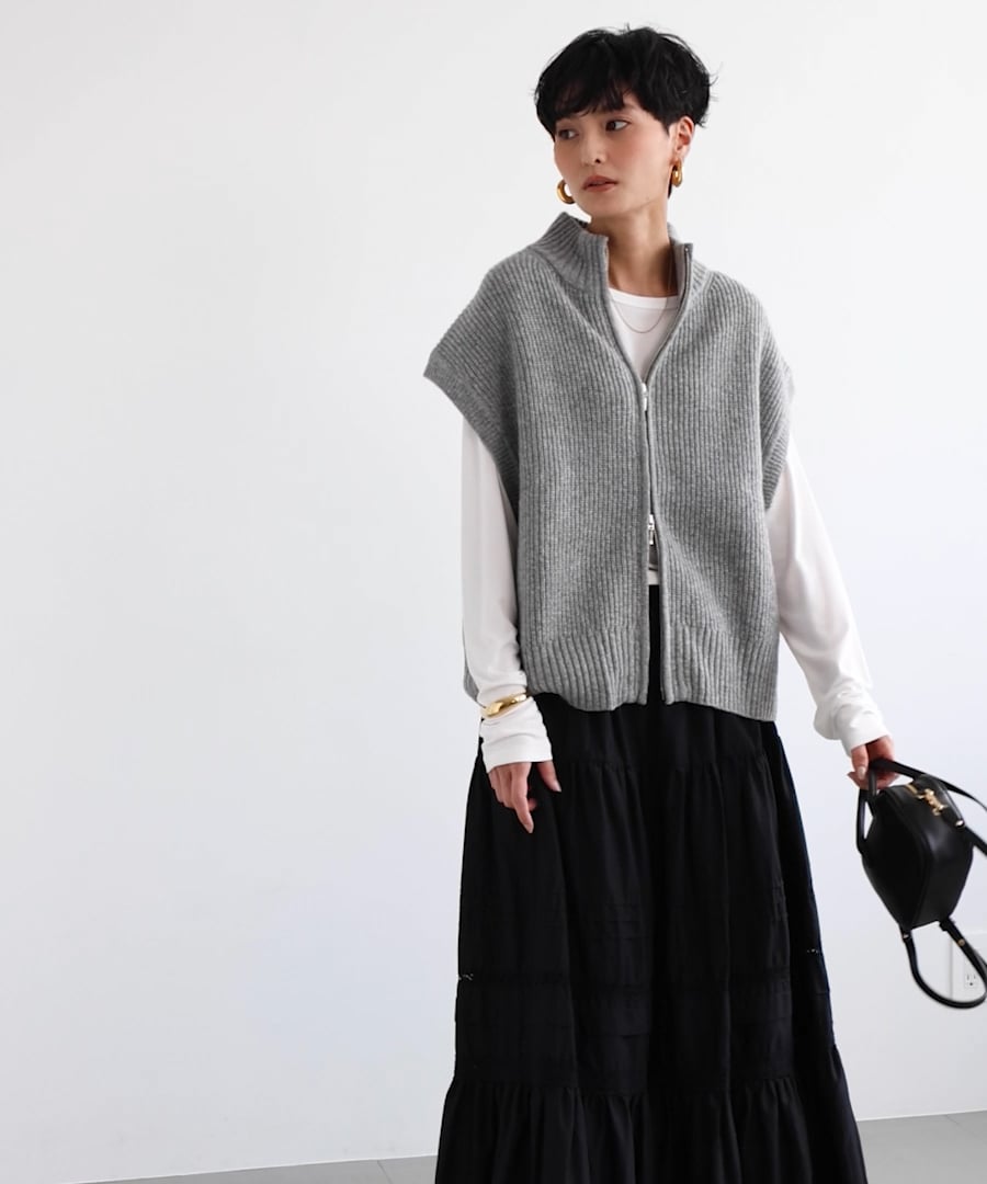 畦編みZIPベスト | [公式]バンヤードストーム（BARNYARDSTORM）通販