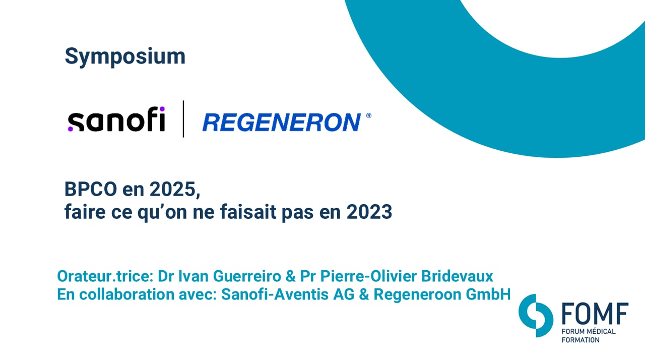 BPCO en 2025, faire ce qu’on ne faisait pas en 2023