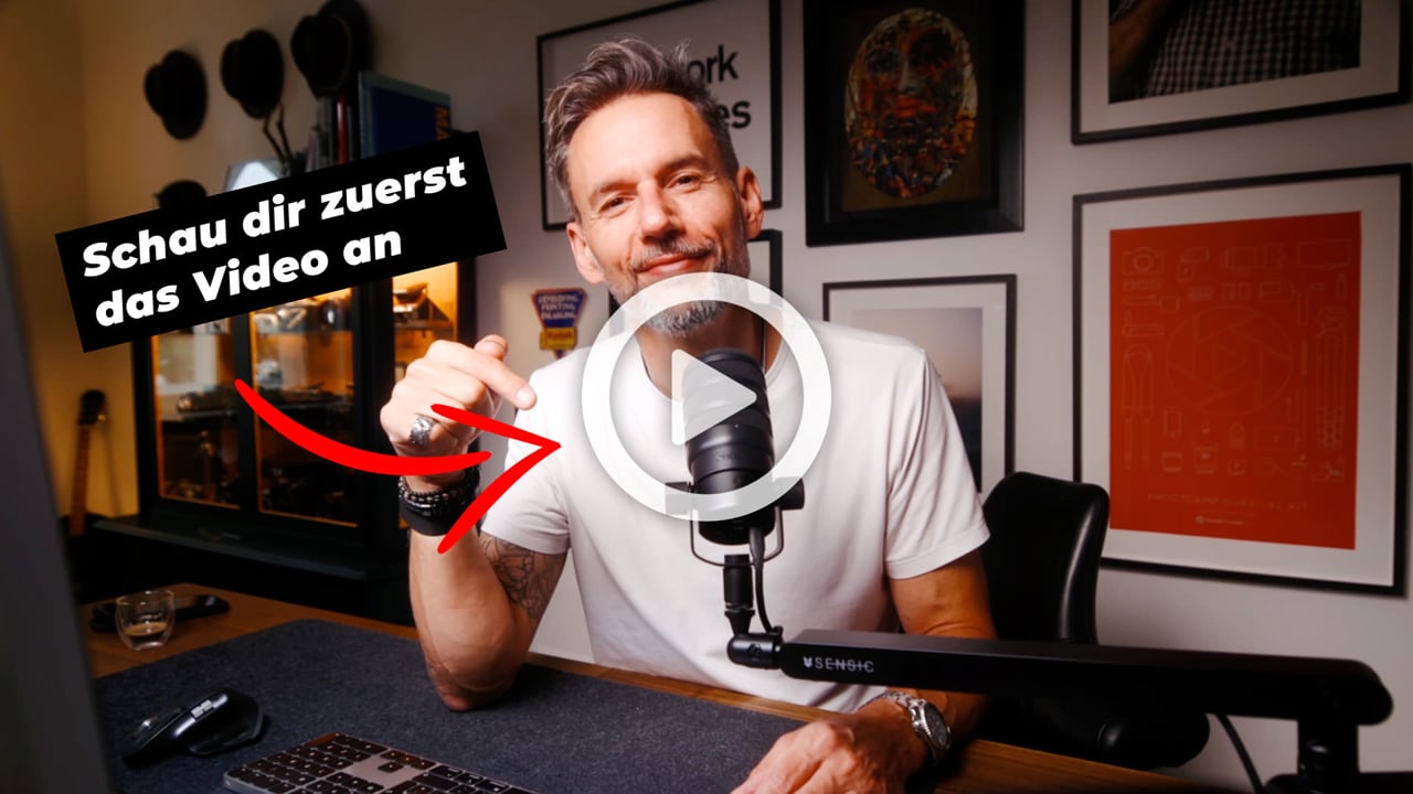 Persönliche Projekte – Videokurs für Kreativ-Marketing