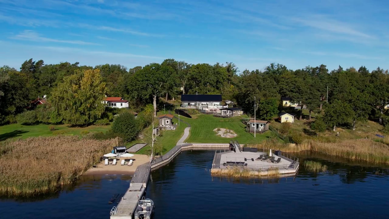 8 rum Vinterbonat fritidshus på Edholmastigen 71 Edholma Vaxholms kommun - video