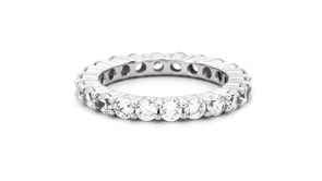 2.00 ct. t.w. CZ Eternity Band in Sterling Silver