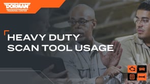 Heavy Duty Scan Tool Usage