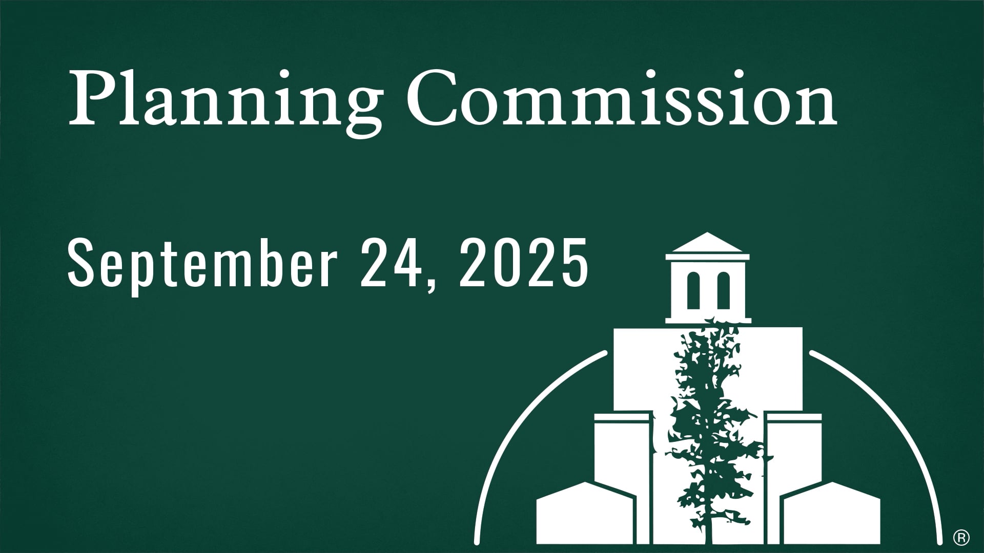 Planning Commission September 2025