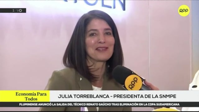 Entrevista a Julia Torreblanca en RPP TV Noticias