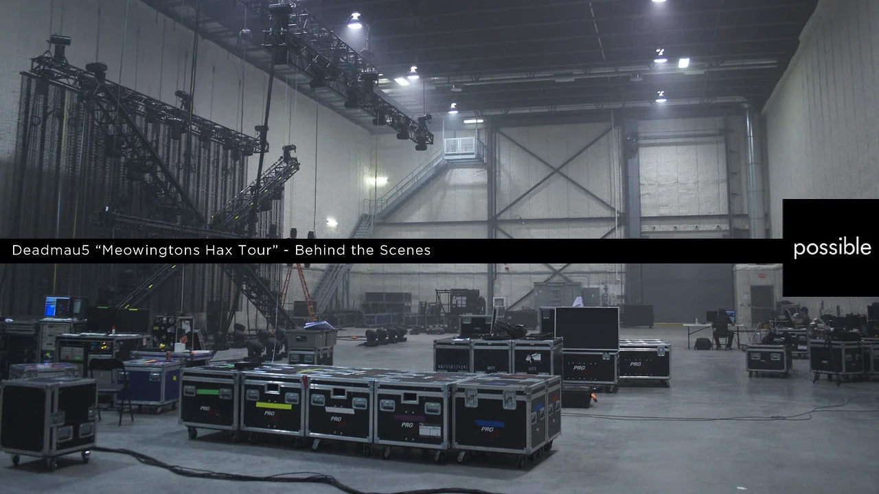Deadmau5 Meowingtons Hax Tour Visuals - Behind the Scenes on Vimeo