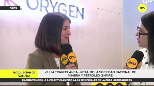 Entrevista a Julia Torreblanca en RPP TV Noticias