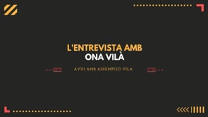 L''entrevista de l''aigüera: Assumpció Vila