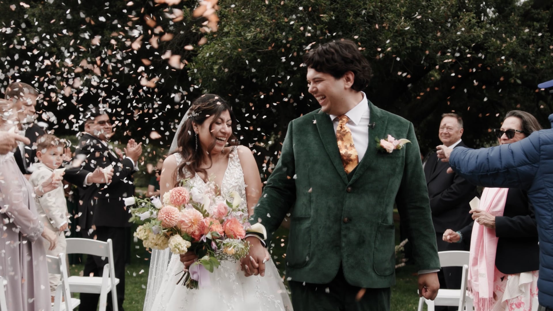 Jonathan & Cindy wedding film at Milagro Winery