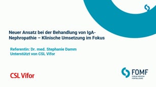 Neuer Ansatz bei der Behandlung von IgA-Nephropathie – Klinische Umsetzung im Fokus