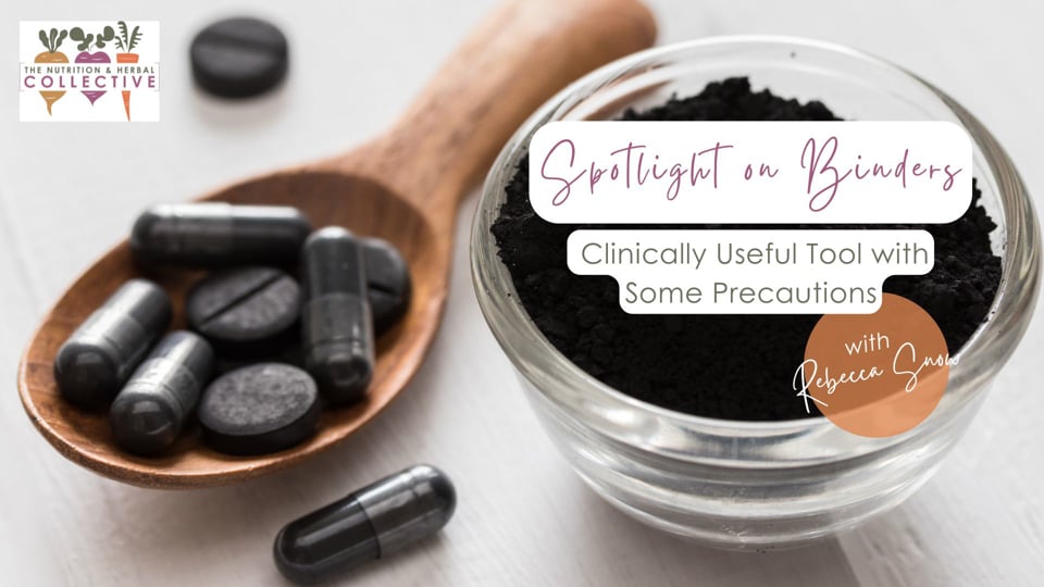 SPOTLIGHT ON BINDERS: A CLINICALLY USEFUL TOOL WITH SOME PRECAUTIONS WITH REBECCA SNOW