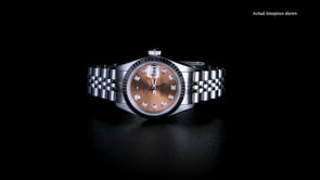 Pre-Owned Rolex Datejust Womens 26mm Automatic Stainless Steel and 18kt White Gold Watch