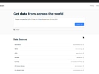 Data visualization tool (datahaven.tech)