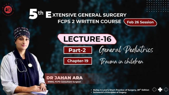 Dr Jahan ara || Lecture-16