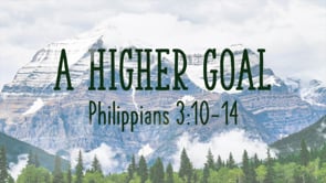 9/28/2025 - A Higher Goal