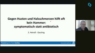 Gegen Husten und Halsschmerzen hilft oft kein Hammer: symptomatisch statt antibiotisch
