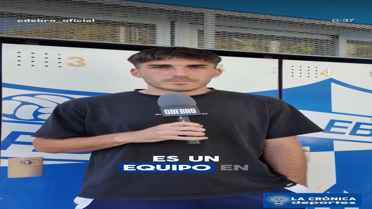 LA PREVIA / CD Ebro - SD Ejea / Alejandro Muñoz (Jugador Ebro) Jor. 4- Segunda Rfef / Gr 2 / Fuente: Instagram CD Ebro