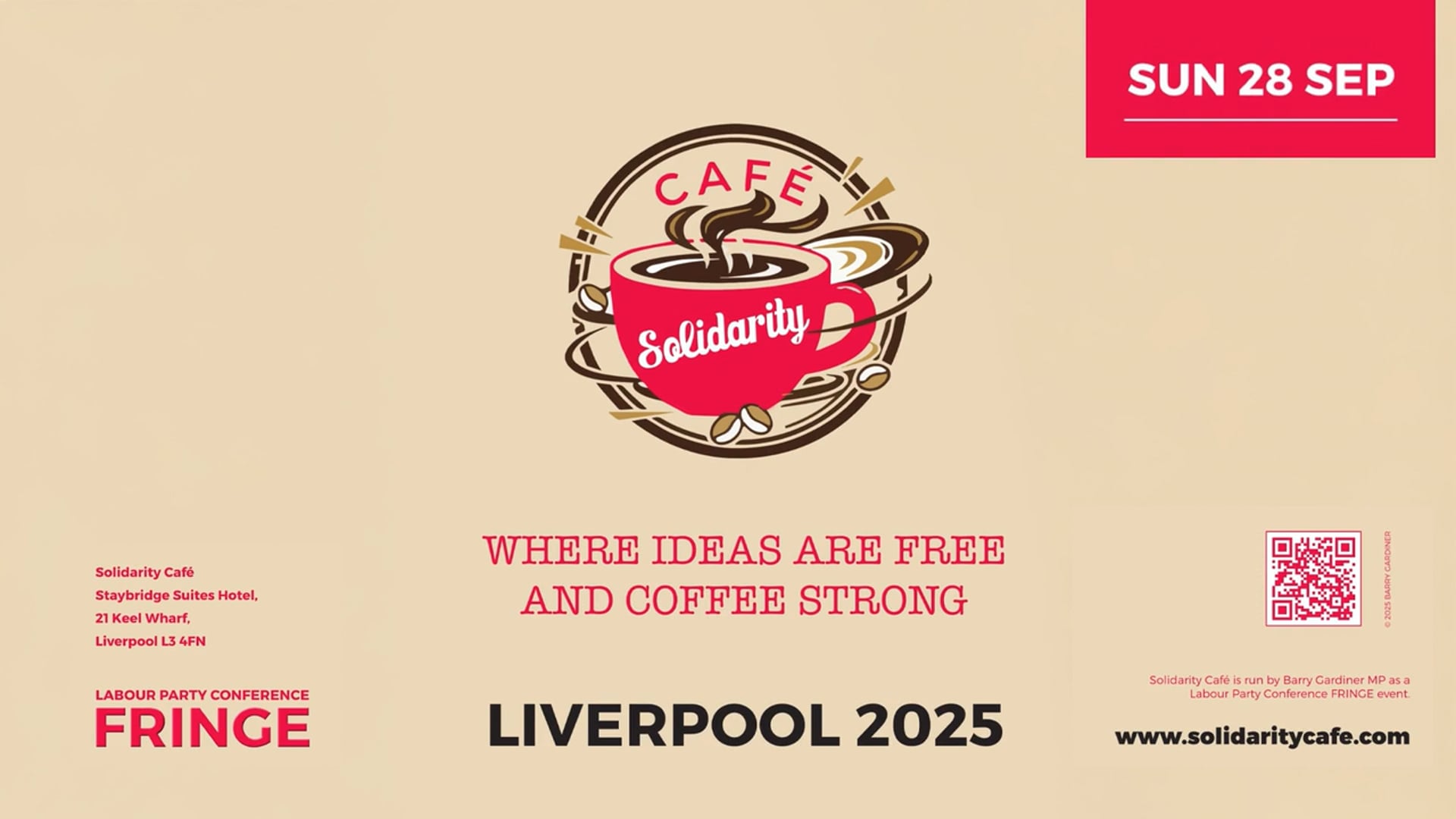 Solidarity Cafe Promo