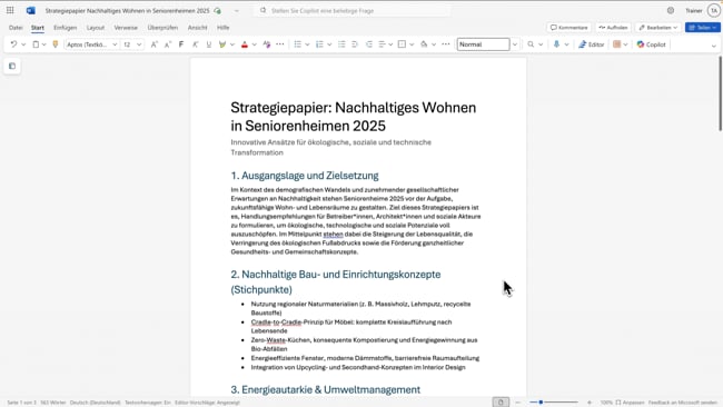 4.3 bestehende Texte in Word optimieren