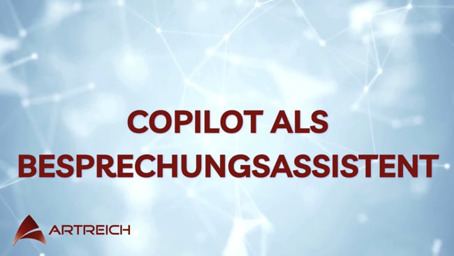 6.2 Besprechungsassistent