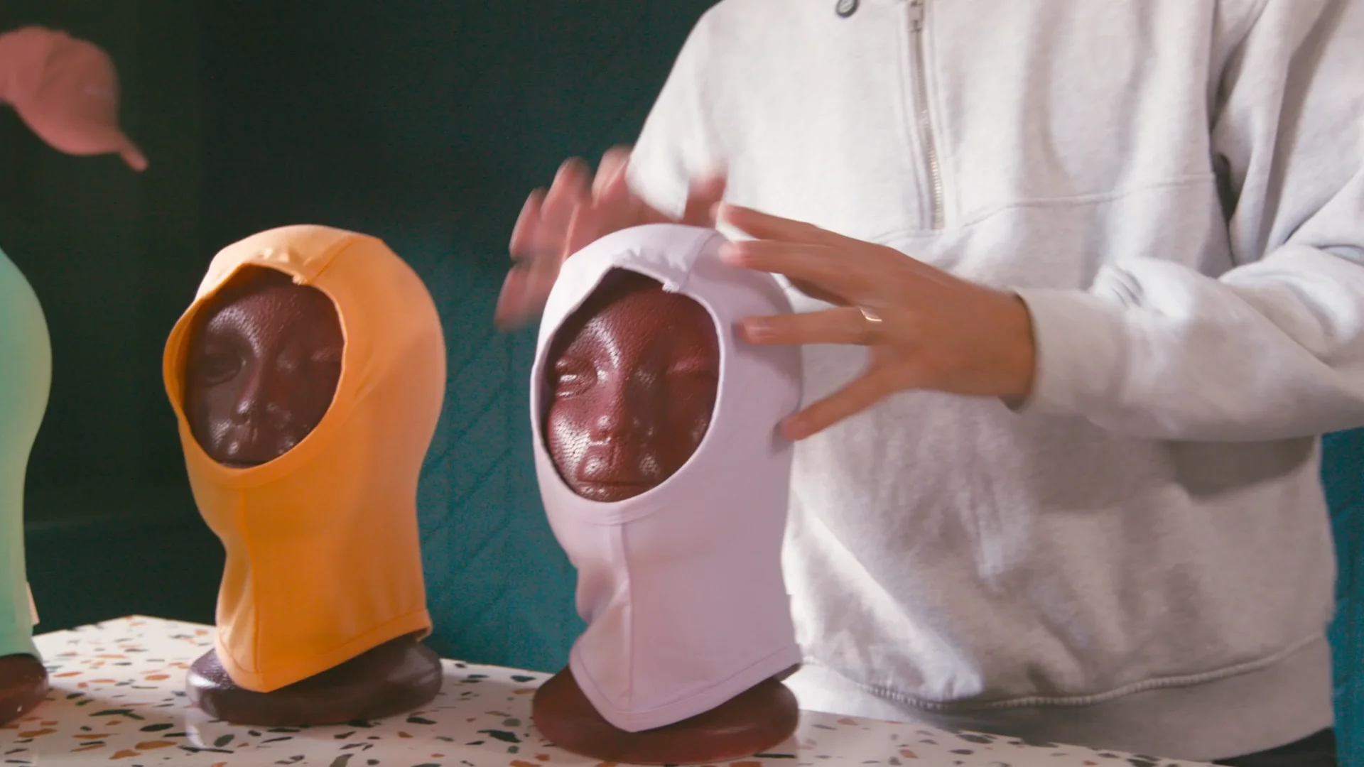 Bamboo Snood - Sunset Orange ‐ Roarsome