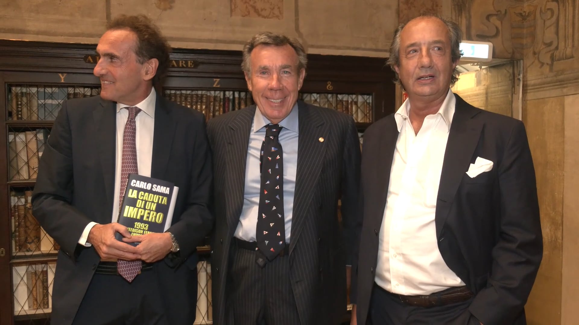 Presentato  il libro di Carlo Sama dedicato alla storia del gruppo Ferruzzi
