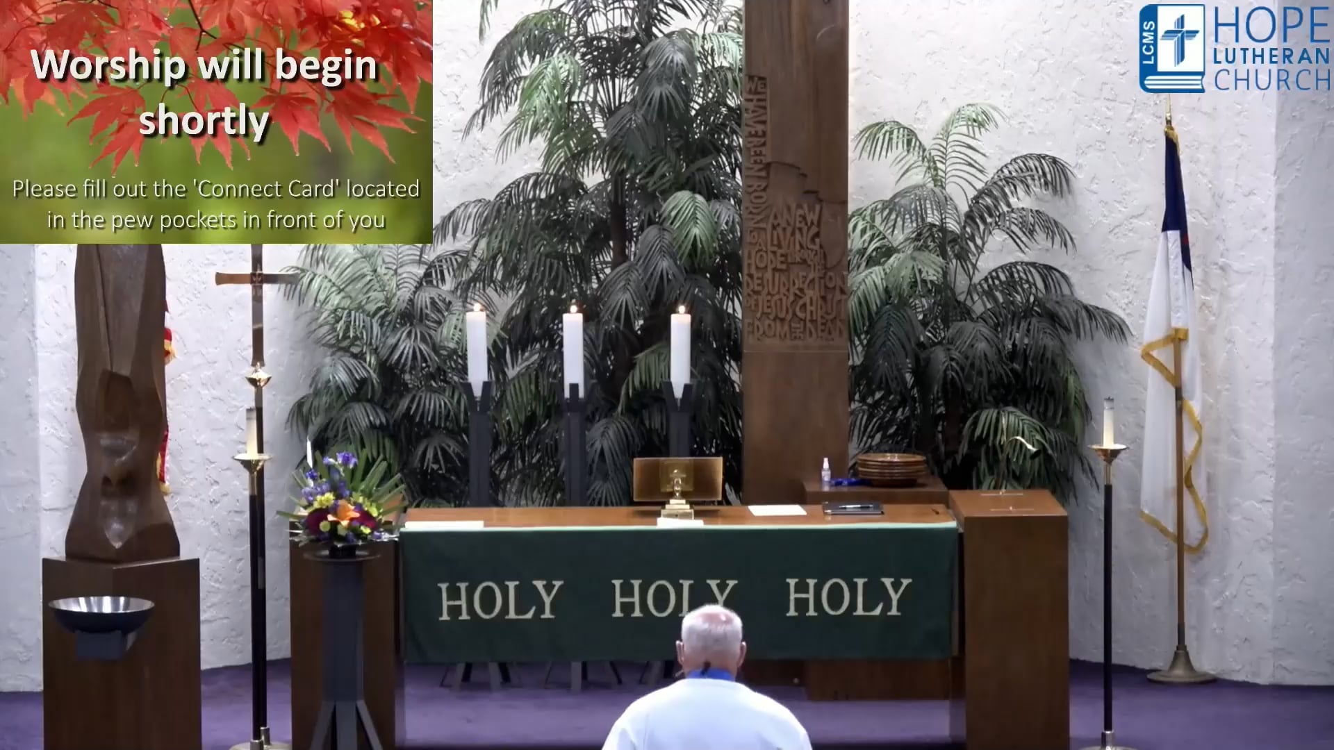 Hope Lutheran Church - Blended Worship September 28, 2025