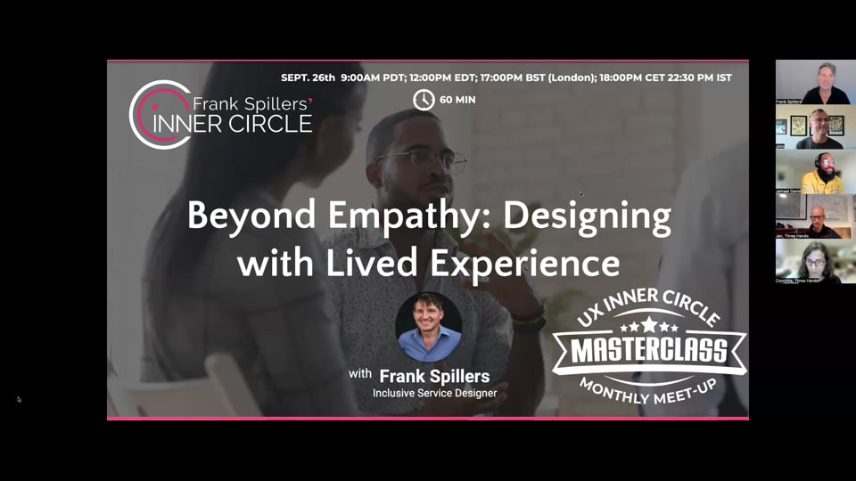 Beyond Empathy: Designing with Lived Experience