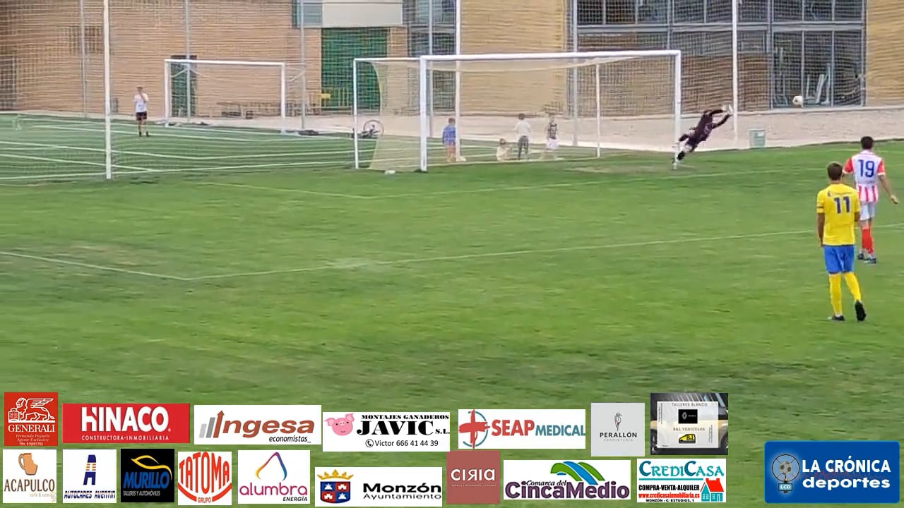 (RESUMEN y GOL) AD Almudevar 1-0 At.Monzón Alumbra / J 4 / 3ª RFEF