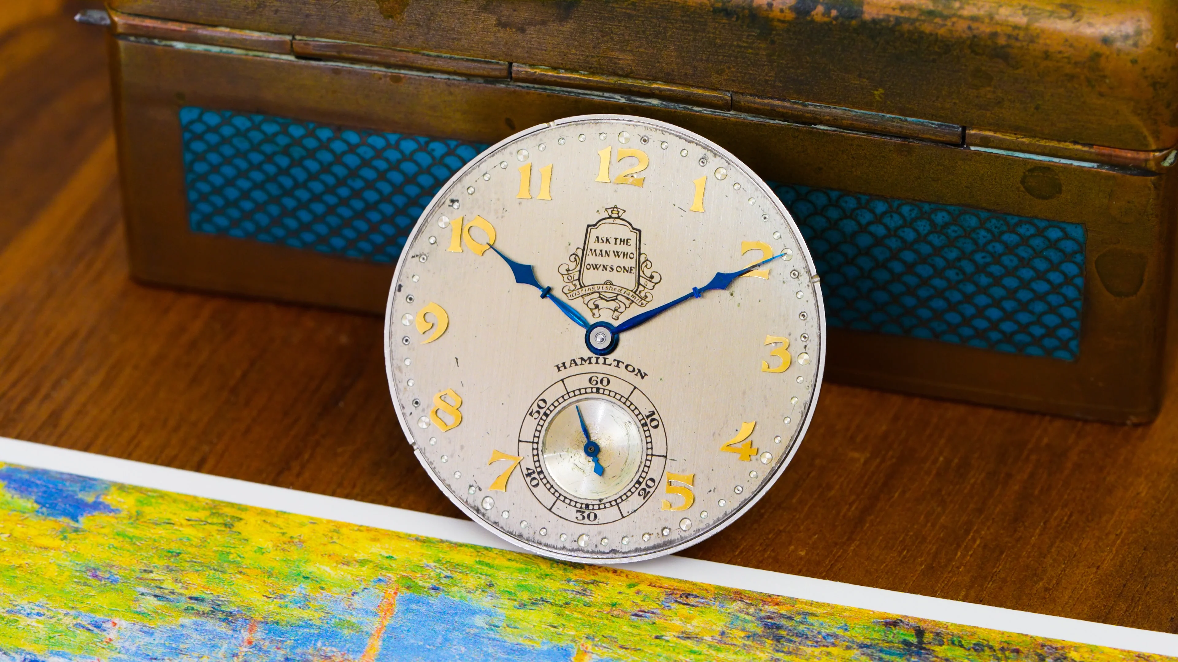 Hamilton pocket watch conversion — Frett & Co Clockworks