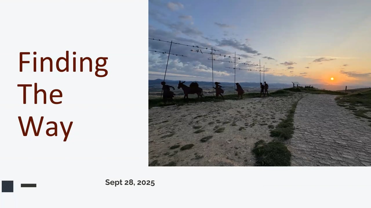 2025-09-28 Finding The Way (Pastor Joesph Wong)