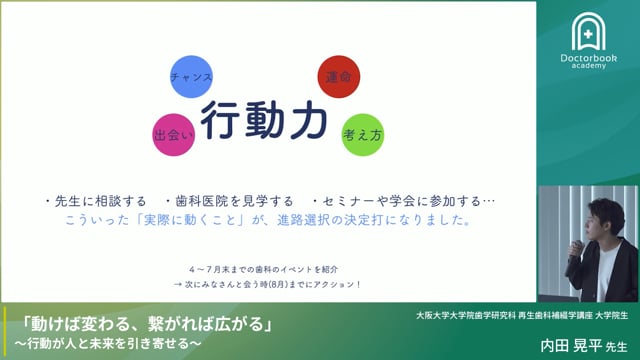 インプラント×大学院進学：行動で拓く進路（内田 晃平先生）