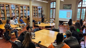 Alumnes de l'UPC i de Bucarest creen a Empúries un videomàpping sobre mitologia