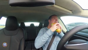Strangest Food to Eat While Driving