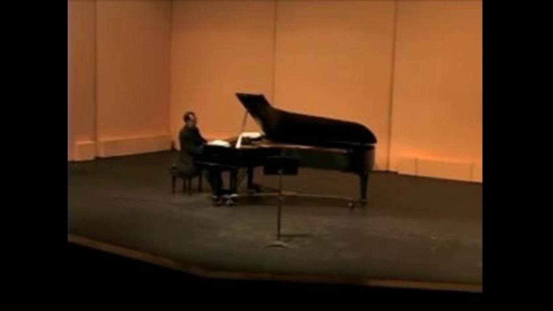 Romántico y Mini Vals, dos piezas para piano de Rafael Landestoy, performed by Daniel Daroca.