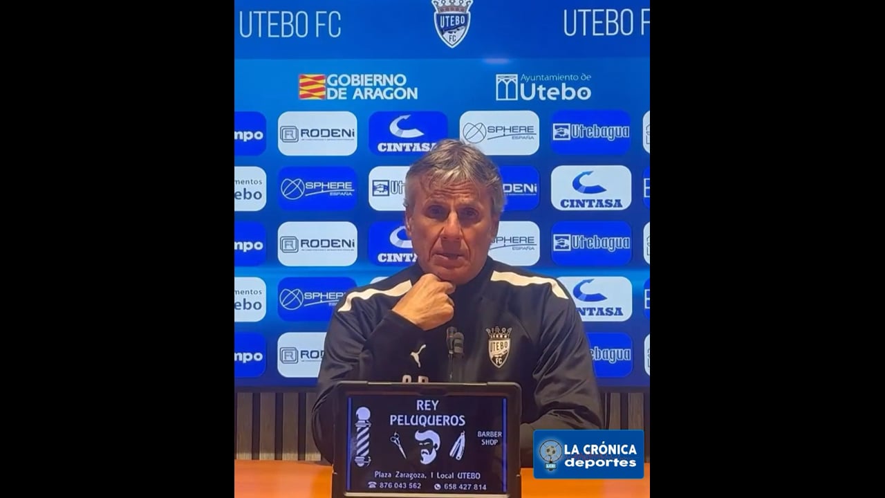 JUAN CARLOS BELTRÁN (Entrenador Ebro) Utebo FC 3-1 CD Tudelano / Jor. 4 - Segunda Rfef / Gr 2 / Fuente: Utebo FC