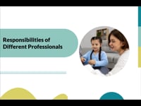 Module 6 Responsibilities of Different Professionals