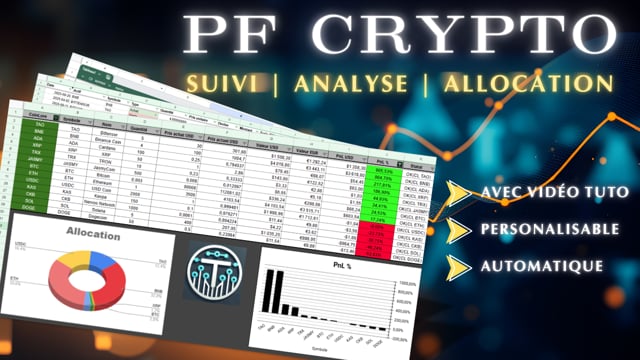 créer un Google Sheet automatisé pour suivre ton portefeuille crypto facilement