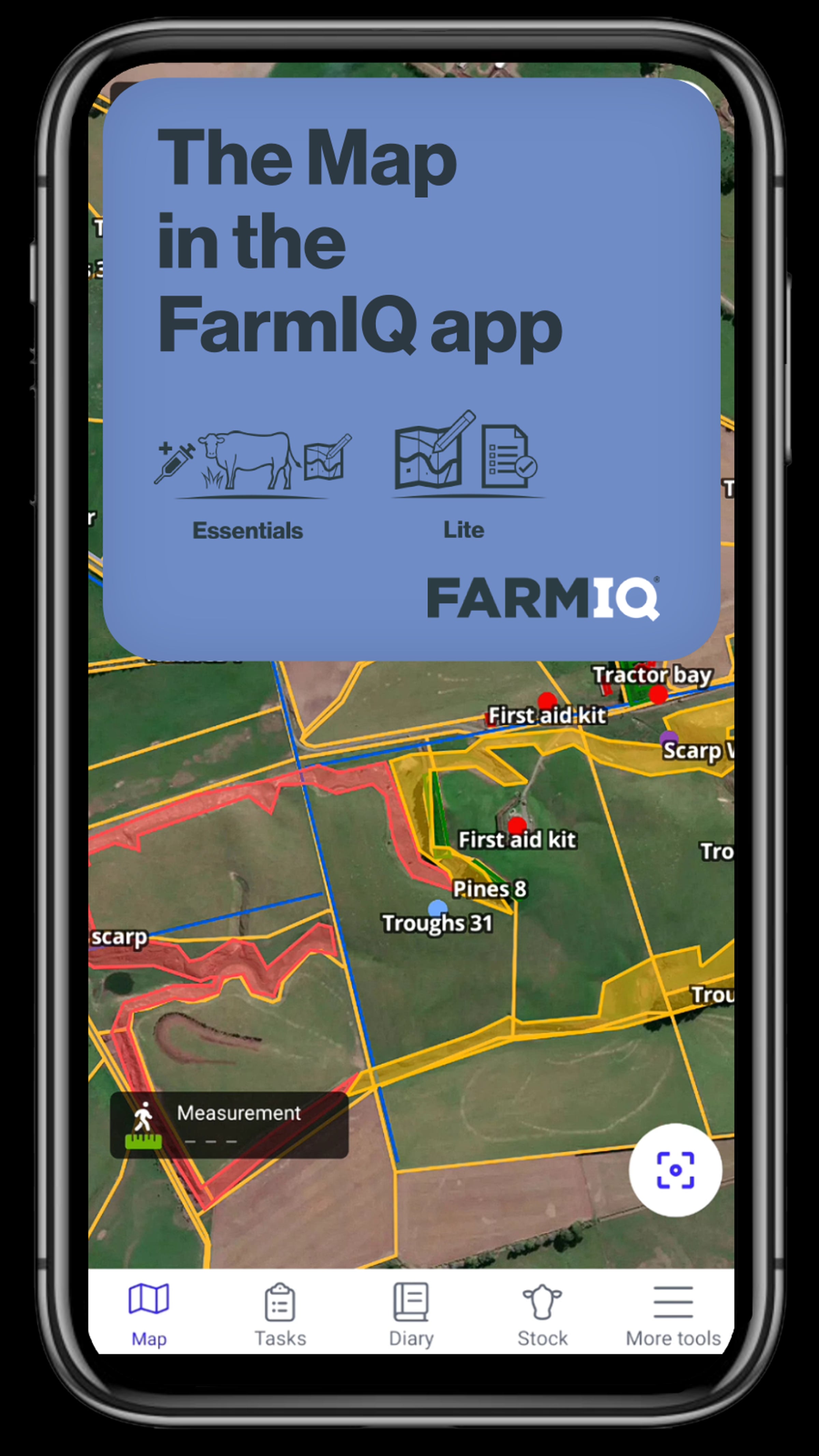 The Map in the FarmIQ app – Essentials and Lite | Videos & Movies on Vimeo