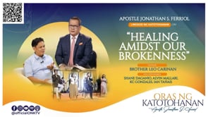 ONK Sept 21 2025 - Healing Amidst Our Brokenness