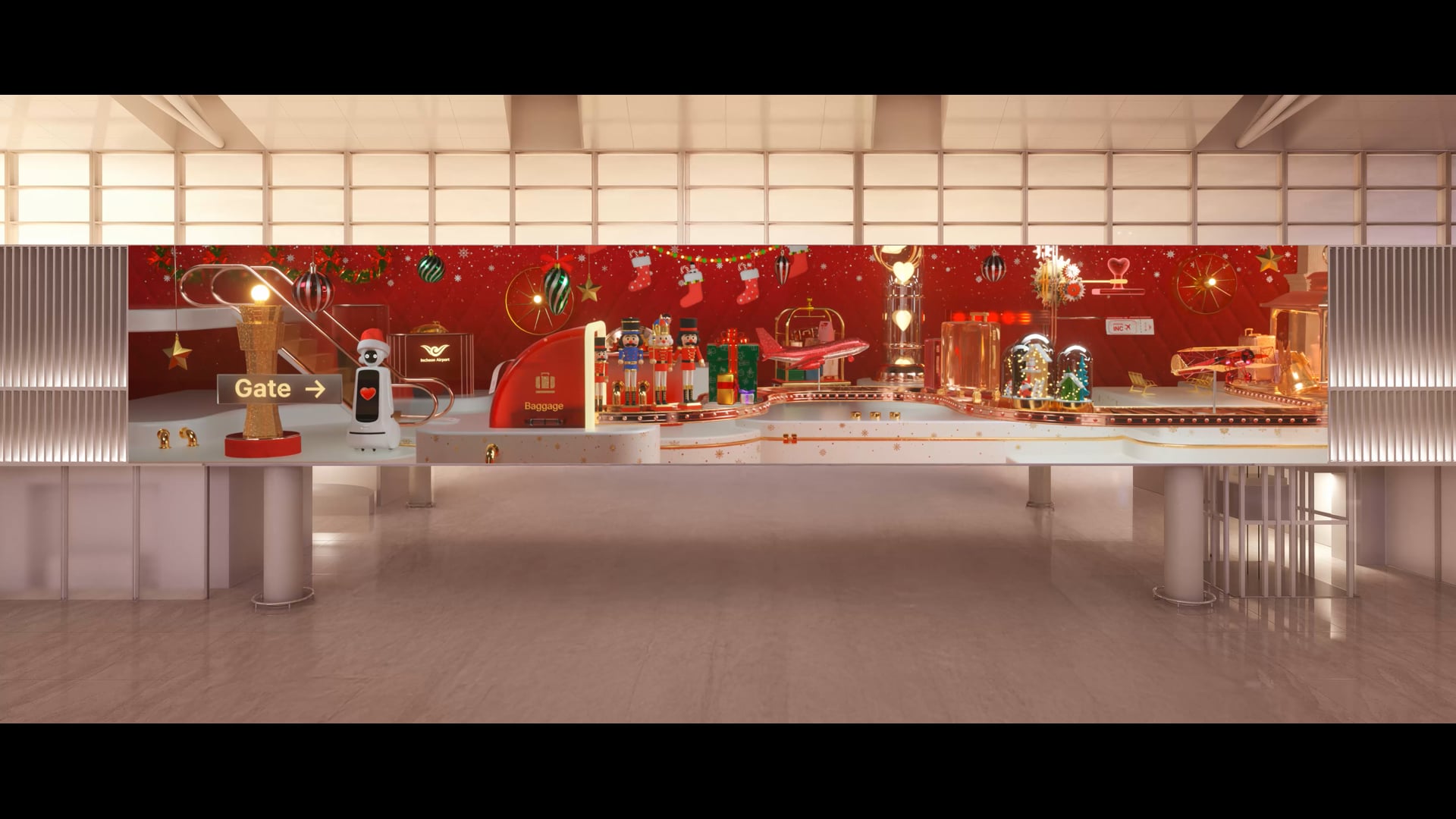 Christmas at the Airport